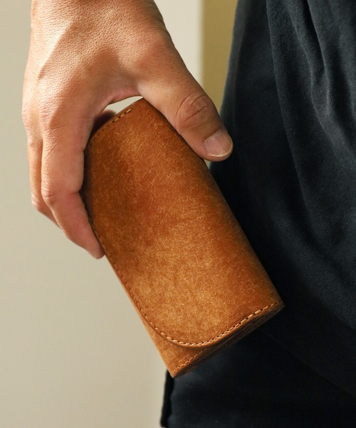 財布 MR.OLIVE/ミスターオリーブ PUEBLO LEATHER / COMPACT WALLET 財布 3つ折り メンズ レディースの画像