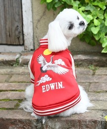 EDWIN（エドウィン） 犬 服 EDWIN/スカジャン風ジャケット : ZOZOTOWN