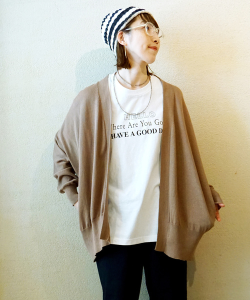 journal standard luxe ショールカラードルマンカーディガン ショールカラー・ニットカーディガン/40代50代からのメンズ
