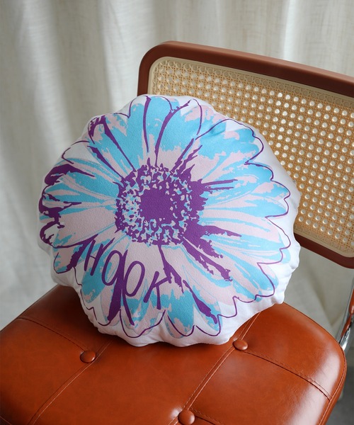 クッション クッションカバー HOOK -original- ポップマーガレット