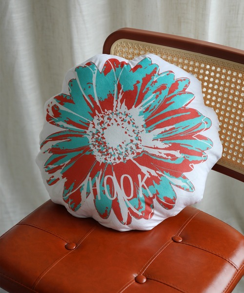 クッション クッションカバー HOOK -original- ポップマーガレット