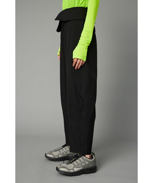 HeRIN.CYE スラックス パンツ Cocoon peplum pants コクーン