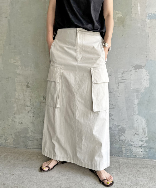 kubosanmade クボサンメイド リバティ タックギャザースカート kubo
