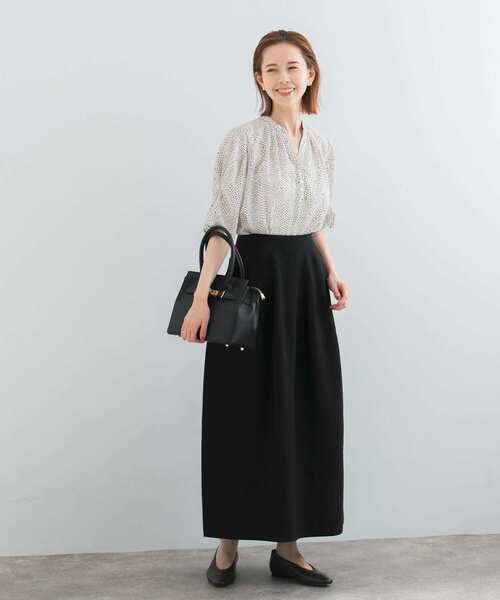 「URBAN RESEARCH ROSSO WOMEN」 7分袖ブラウス FREE ブラック レディース URBAN RESEARCH ROSSO WOMEN」 7分袖ブラウス FREE ブラック