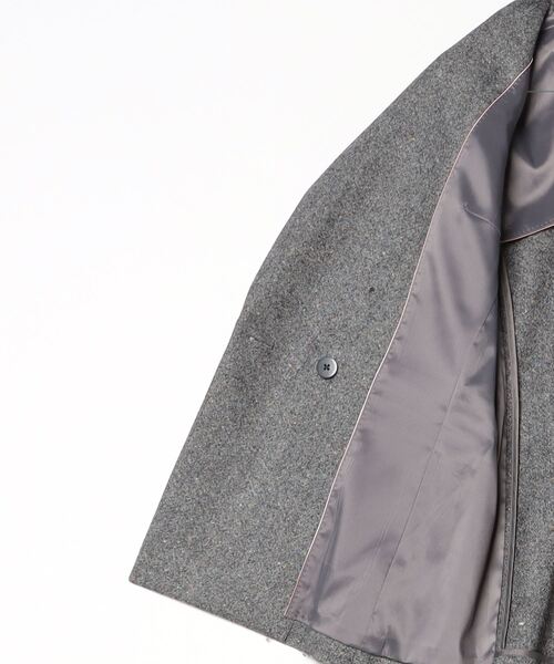 ブルックスブラザーズ ツイードテーラードジャケット グレー2ボタン 背抜きAB7 BROOKS BROTHERS（ブルックスブラザーズ） ジャケット テーラード