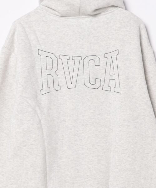 パーカー RVCA レディース RVCA STITCH ZIP HOOD パーカー/ルーカロゴステッチワークバックプリントジップアップパーカー レディ RVCA パーカー レディース STITCH ZIP HOOD パーカー/ルーカロゴ