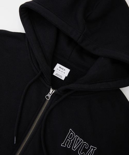 パーカー RVCA レディース RVCA STITCH ZIP HOOD パーカー/ルーカロゴステッチワークバックプリントジップアップパーカー レディ RVCA パーカー レディース STITCH ZIP HOOD パーカー/ルーカロゴ