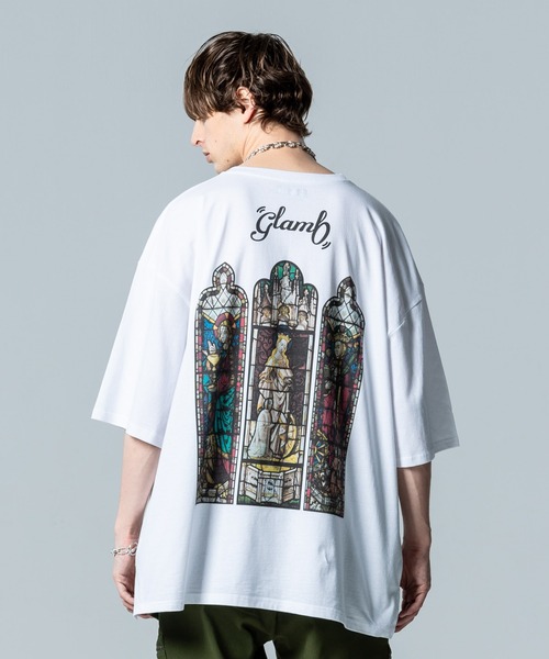 glamb（グラム） tシャツ Stained Glass T-Shirt / ステンドグラスT