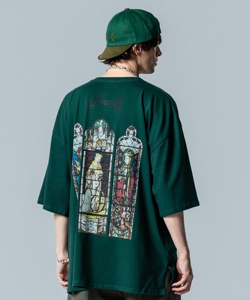 ステンドグラス　バングル　glamb glamb tシャツ Stained Glass T-Shirt / ステンドグラスTシャツ