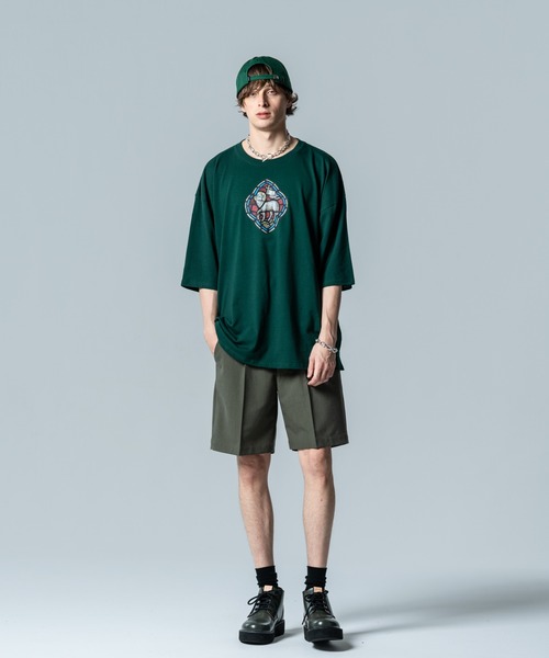 glamb tシャツ Stained Glass T-Shirt / ステンドグラスTシャツ