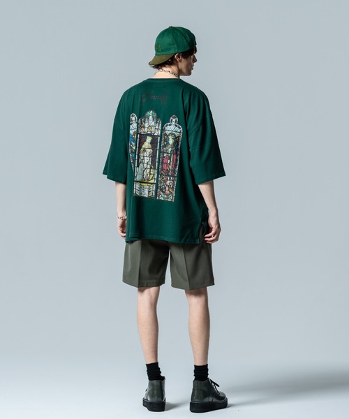 ステンドグラス　バングル　glamb glamb tシャツ Stained Glass T-Shirt / ステンドグラスTシャツ
