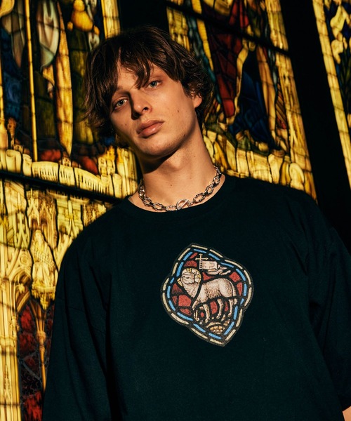 ◼️glambのTシャツ◼️ glamb tシャツ Stained Glass T-Shirt / ステンドグラスTシャツ