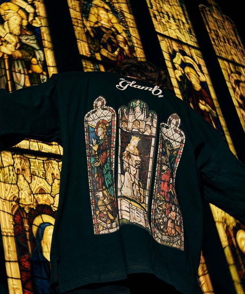 glamb tシャツ Stained Glass T-Shirt / ステンドグラスTシャツ