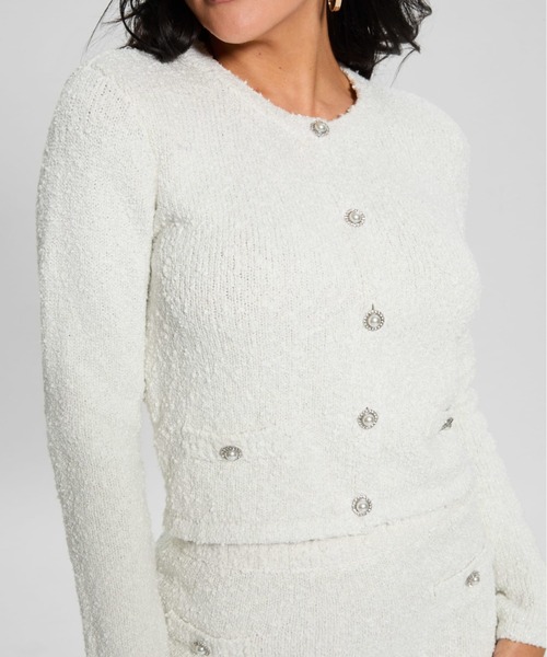 GUESS（ゲス） カーディガン DOROTHY Cn Ls Cardi Sweater トップス