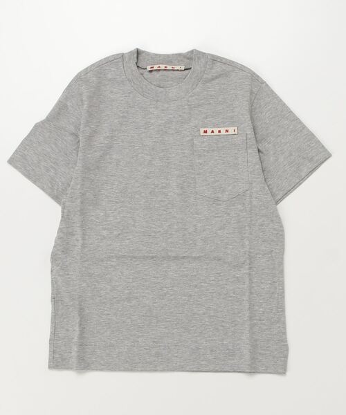 MARNI（マルニ） tシャツ Kids ＆ Junior ワンポイントブランドロゴ