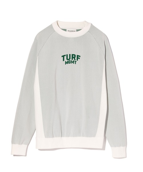 DEVEREUX GOLF セーター ニット 14G TURF MGMT Raglanクルーネック