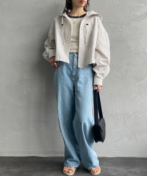 Americana ジーンズファクトリー別注 AMERICANA ブラウス シャツ 「Americana×JEANS FACTORY