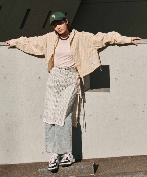 ブラウス シャツ 「Americana（アメリカーナ） for SALON」別注チェックシャツ レディース AMERICANA ブラウス シャツ 「Americana×JEANS FACTORY