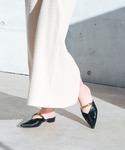 パンプス ミュール 「柔らかい・クッション入り...の詳細画像2
