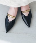 パンプス ミュール 「柔らかい・クッション入り...の詳細画像1
