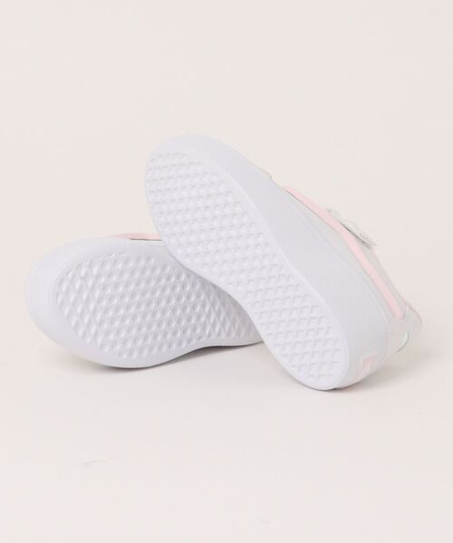 スニーカー VANS ヴァンズ 17-22 ISSAC イサック V3942K WHITE/PINK キッズ 子供 女の子 | VANS | 03