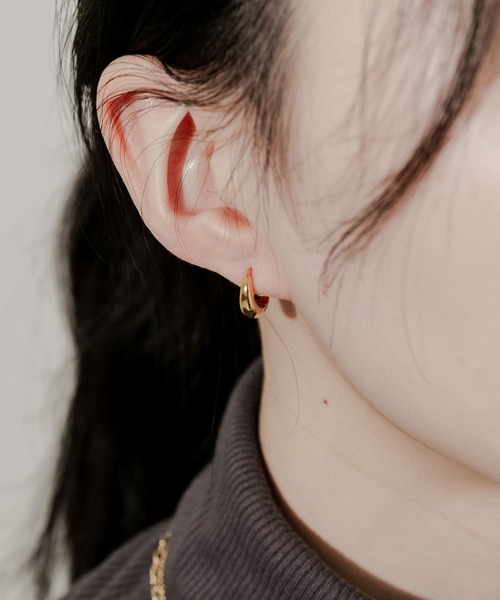 SMELLY（スメリー） ピアス ステンレスミニドロップワンタッチピアス