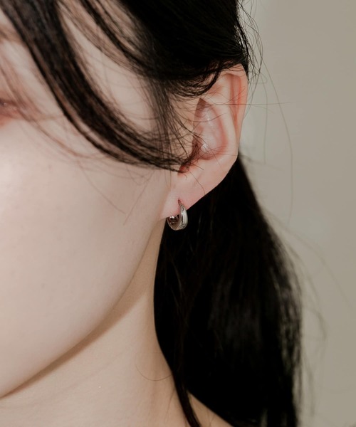 SMELLY（スメリー） ピアス ステンレスミニドロップワンタッチピアス