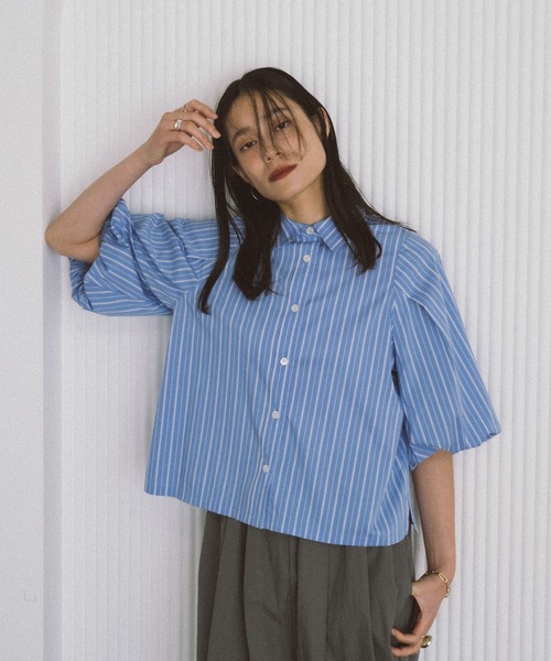 「Johnbull」 7分袖ブラウス FREE チャコールグレー レディース SALE 30%OFF】[JY252C02]JOHNBULL(ジョンブル) 3/4スリーブ