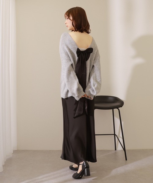 スカート Satin long flare skirt /サテン ロング フレア : ZOZOTOWN