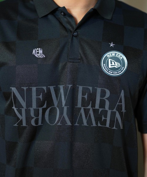 NEW ERA ポロシャツ GOLF/ニューエラゴルフ 半袖ポロシャツ 吸汗