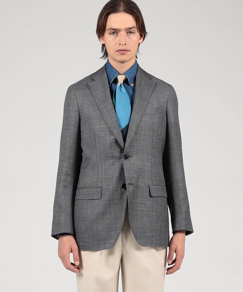 Loro Piana 165cm A4体 シルク・リネン・ウール混ジャケット Loro Piana 165cm A4体 シルク・リネン・ウール混ジャケット