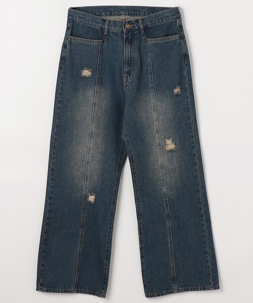 新品　マックレガー　MCGREOR  インディゴ　デニム　パンツ　Gパン　XL McGREGOR（マックレガー）｜フルレングス/クロップドパンツ