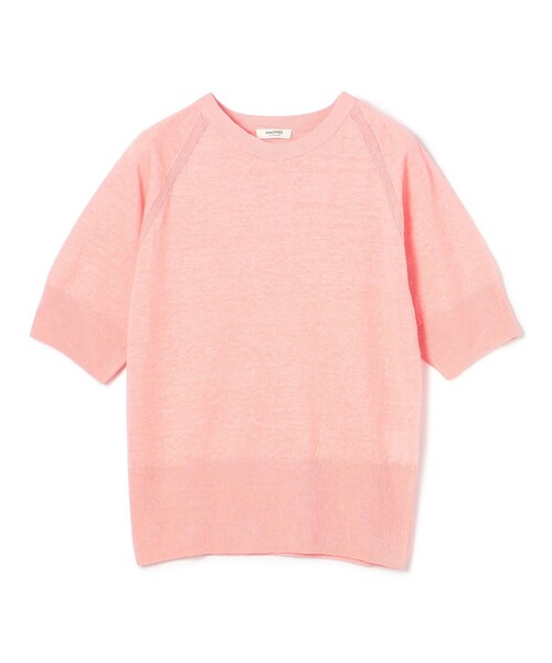MACPHEE（マカフィー） ニット セーター プレーンリネン ハーフ