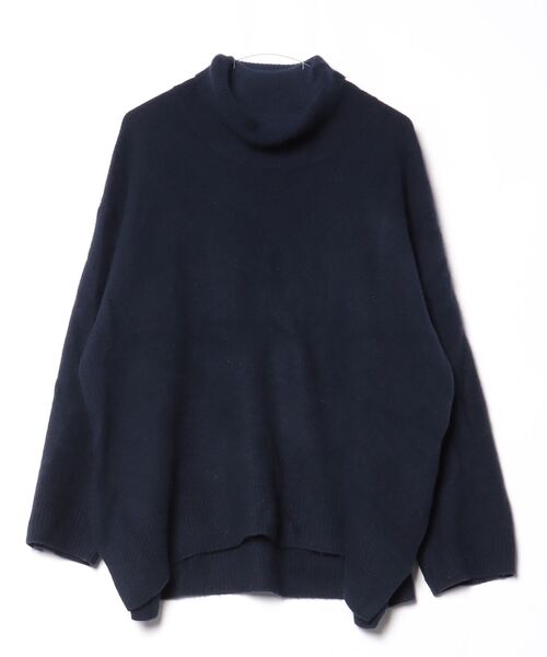 ELENDEEK（エレンディーク） 長袖ニット FREE ネイビー レディース