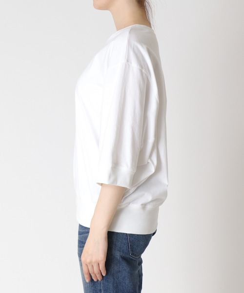 Jines tシャツ ドルマン切り替えカットソー レディース