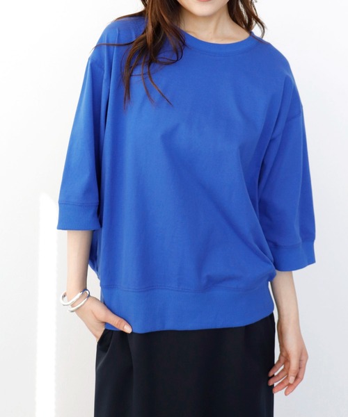 tシャツ ドルマン切り替えカットソー レディース Jines tシャツ ドルマン切り替えカットソー レディース