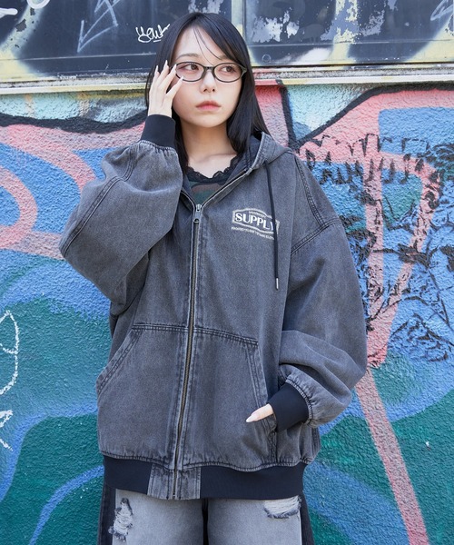 WEGO（ウィゴー） デニムジャケット gジャン WEGO/デニムフード