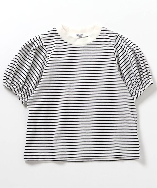 tシャツ 「WEB限定/ジュニア対応」パフスリーブ半袖Tシャツ キッズ 子供服 女の子 | BREEZE | 12