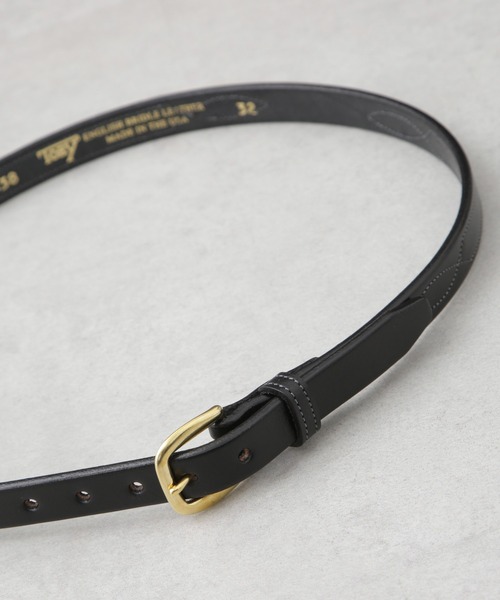 TORY LEATHER ステッチベルト 30サイズ TORY LEATHER トリーレザー 1-1/4インチ ストラップベルト
