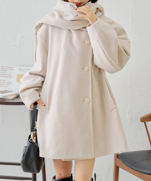 Chico（チコ） コート FREE グレー レディース : ZOZOTOWN Yahoo!店