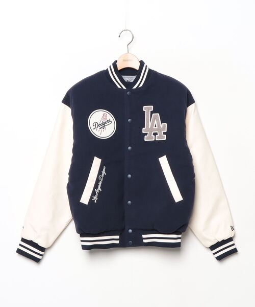 NEW ERA（ニューエラ） 刺繍スタジャン「genuinemerchandiseコラボ」 S