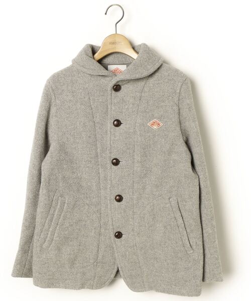 Danton（ダントン） ジャケット 38 グレー レディース : ZOZOTOWN