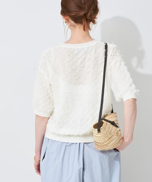 ★新品未使用★SLOBE IENA フリンジニットプルオーバー SLOBE IENA｜フリンジニットプルオーバー | Rakuten Fashion