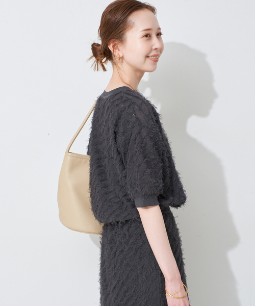 SLOBE IENA ニット セーター フリンジニットプルオーバー