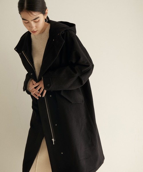 SALON adam et rope'（サロン アダム エ ロペ） コート FREE ブラック