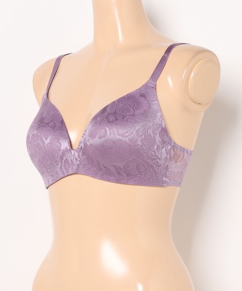 Sanei ブラジャー 「マダムテイスト」高級感のある艶々仕様のサテン風