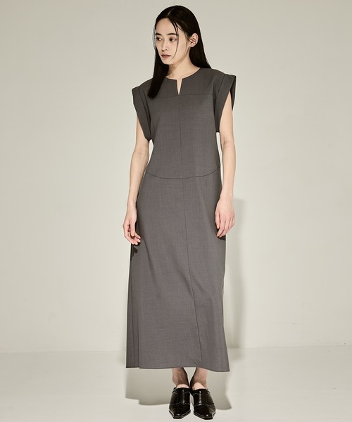 STUDIOUS ワンピース 「STUDIOUS/ステュディオス」Back Tucked