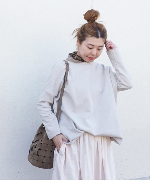 「JOURNAL STANDARD LUXE」 スウェットカットソー FREE ベージュ レディース