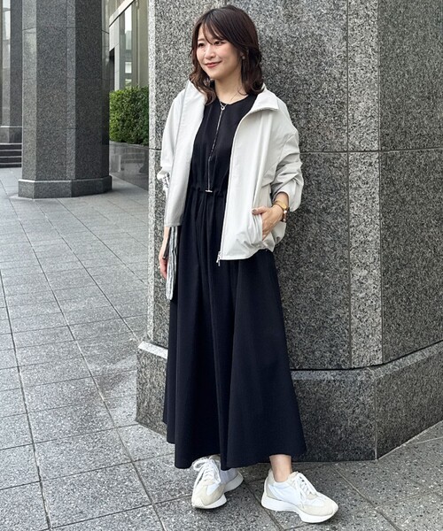 ワンピース 「ASUMI・MANAMIコラボ 丈が選べる」タックデザインワンピースの画像