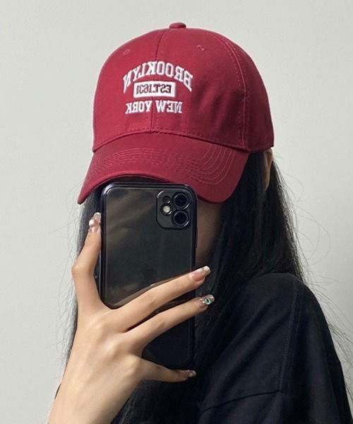 NEW GENTLEMAN キャップ 帽子 BROOKLYNロゴ キャップ「ユニ